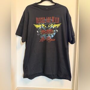 Aerosmith Las Vegas concert 2022 t-shirt XL